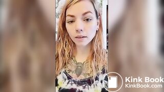 Girl pooping on toilet - video 150