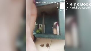 Pee, poop on the floor...