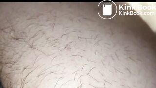 shitting out a big turd onto the floor