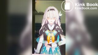 動漫女孩腹瀉