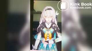 動漫女孩腹瀉