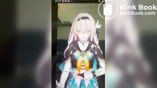 動漫女孩腹瀉