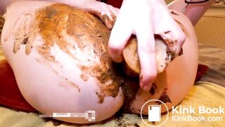 scat dirty dildo anal french - video 2