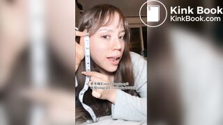 A beautiful girl's sexy tongue and saliva 3