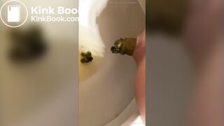 Perfectly flawless and breedable teen shitting