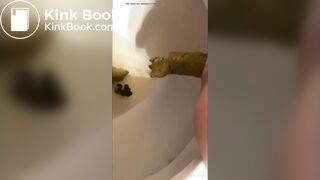 Perfectly flawless and breedable teen shitting