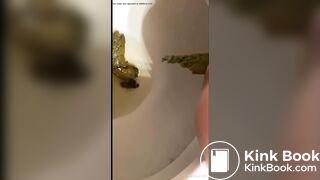 Perfectly flawless and breedable teen shitting