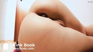 Big load from a beautiful scat girl