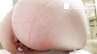 Chinese girl let's out a nasty load