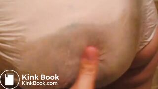 Messy diaper in shower