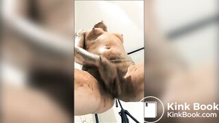 One of my favorite scat girl shitting and masturbating - video 2