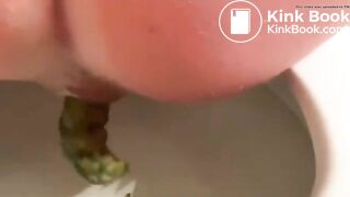 Compilation of this cute girl shitting