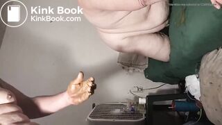 My SSBBW friend playing with her shit on my dick