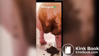 Pawg scat finger smear 3