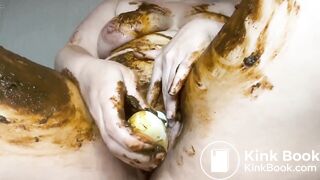 ❤️AWESOME SCAT GIRL MASTURBATION 5❤️