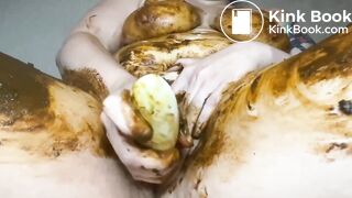 ❤️AWESOME SCAT GIRL MASTURBATION 5❤️