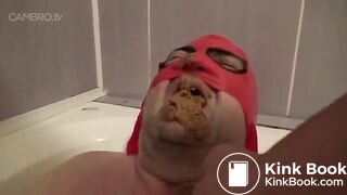 Scat on slave - video 3