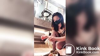 Chinese scat femdom - video 59