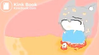 Furry Girl Vore x Scat (2) (Animation)