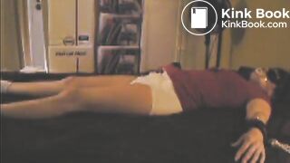 Restrained on bed Messy