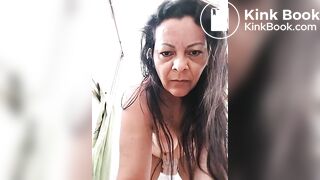 mature latine enema and poop in panties[oc]