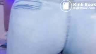 perverted latina eats from her jeans[oc]