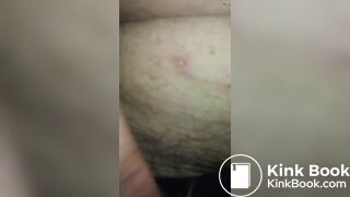 My SSBBW friend playing with her toy