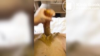 dirty dildo in pussy