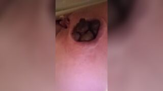 Pooping on toilet - video 46