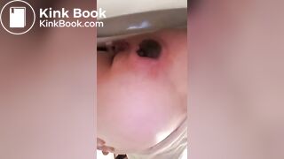 Pooping on toilet - video 46