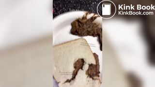 Ebony wet shitty ass spread