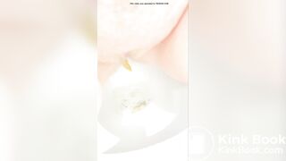 Pooping on toilet - video 45