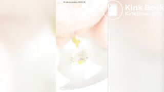 Pooping on toilet - video 45