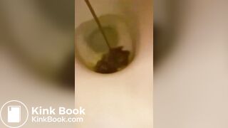 girl diarrhea and fart - video 2