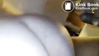 Rubbing my dick in my SBBW friend' shitty asshole