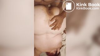 Shit stained doggy style on my SSBBW friend