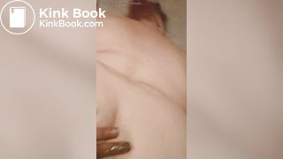 Fingering my SSBBW's shitty asshole close up