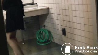 Girl can't hold her poop