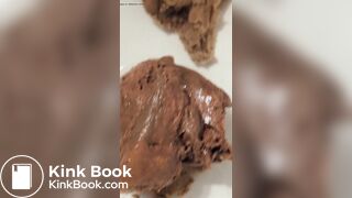 showing off my pussy and asshole after i take a dump