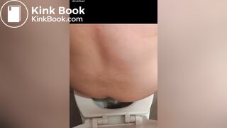 showing off my pussy and asshole after i take a dump