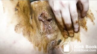 ❤️AWESOME SCAT GIRL MASTURBATION 4❤️