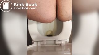 giant turd birth from hairy shithole