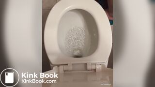 giant turd birth from hairy shithole