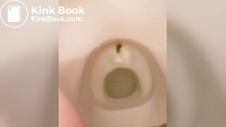 girl diarrhea in toilet - video 2