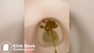 girl diarrhea in toilet - video 2