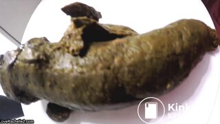 big ass Poop on toilet