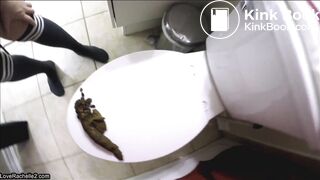 big ass Poop on toilet