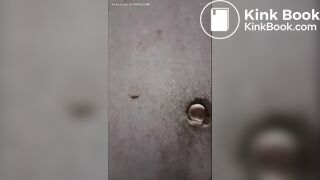 Hijab Poop in Cafe Toilet