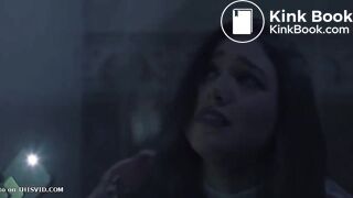 Hot girl has diarrhea in haunted restroom