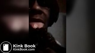 Homeless Black Ebony tasting shit! 4/16/25